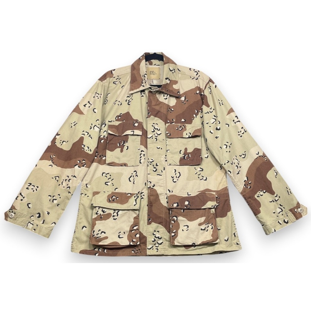 US Military Chocolate Chip Desert Camouflage Field Jacket Medium Combat Coat